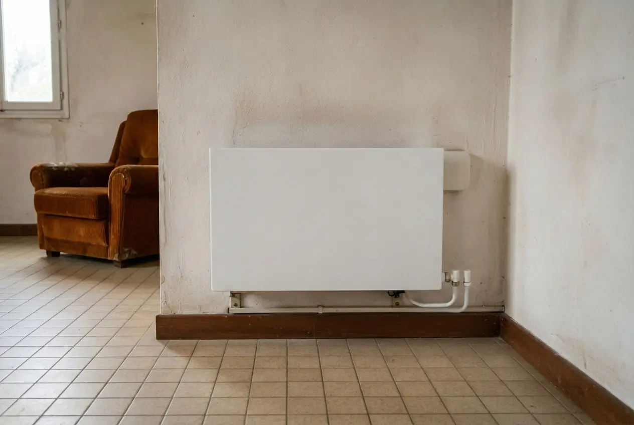 Pompe à chaleur air/eau neuve installée après le bilan thermique à Cavaillon