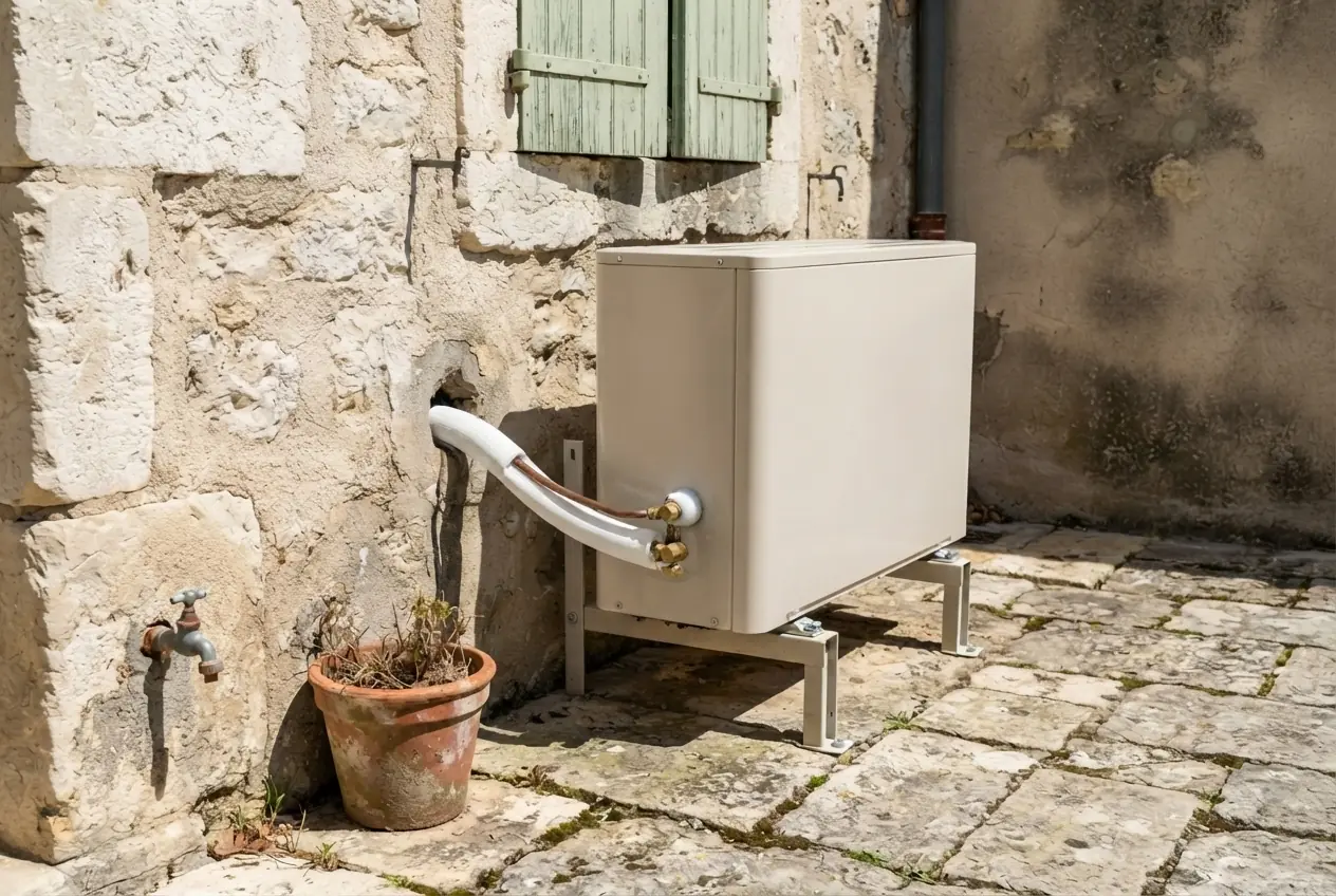 Climatiseur réparé et remis en service après dépannage au Thor