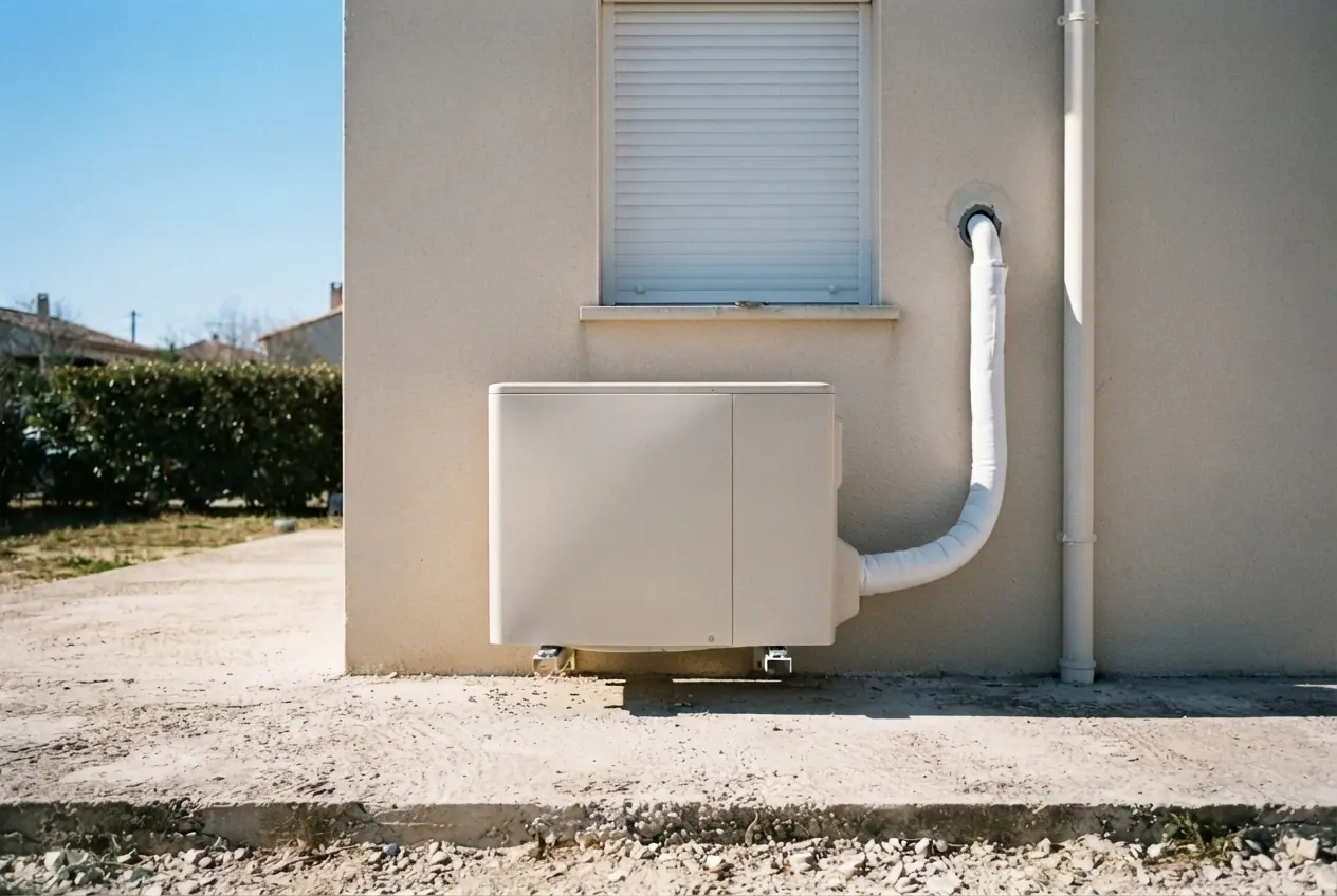 Unité extérieure de climatisation réparée et rechargée à Robion